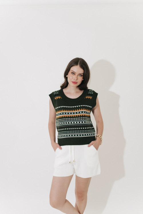 COLETE TRICOT JACQUARD JACIRA 