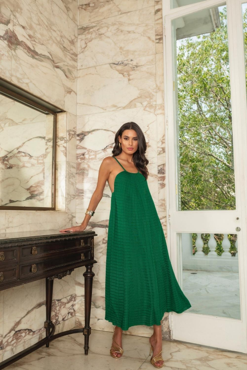 VESTIDO TRICOT RAYON LORETA 